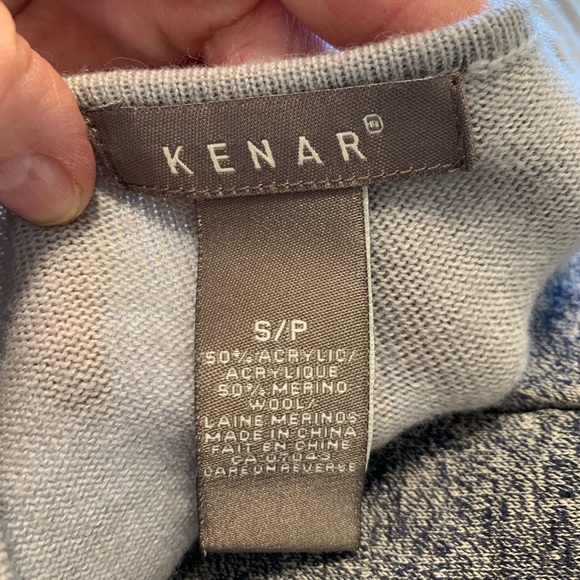 Kenar grey wool dress - Picture 5 of 7